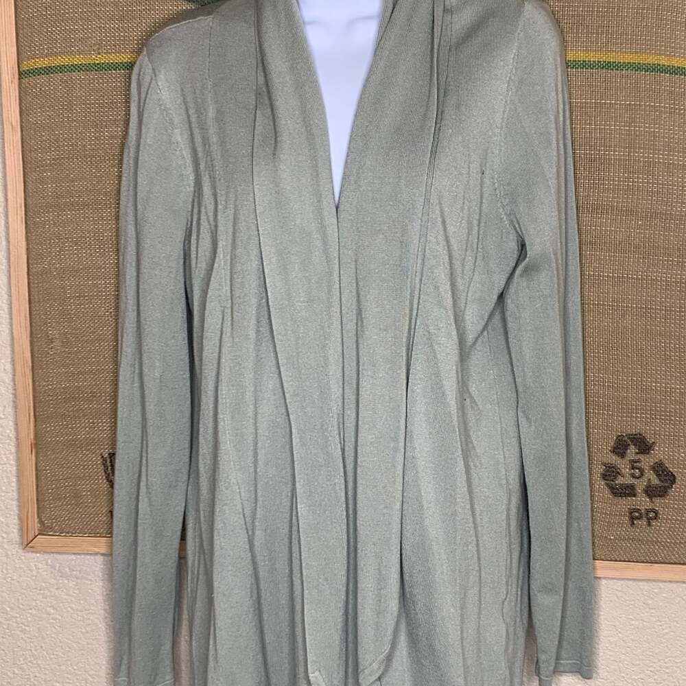 Cyrus Light Green Cardigan  wrap Large